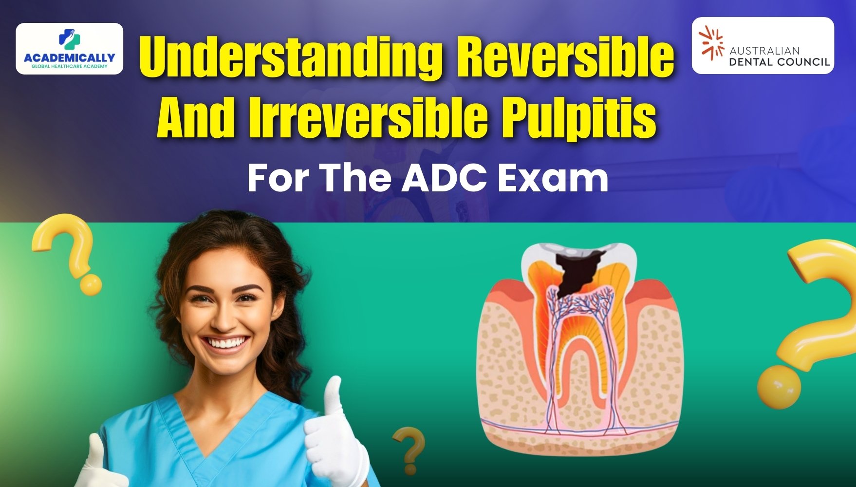 Reversible And Irreversible Pulpitis For ADC Exam