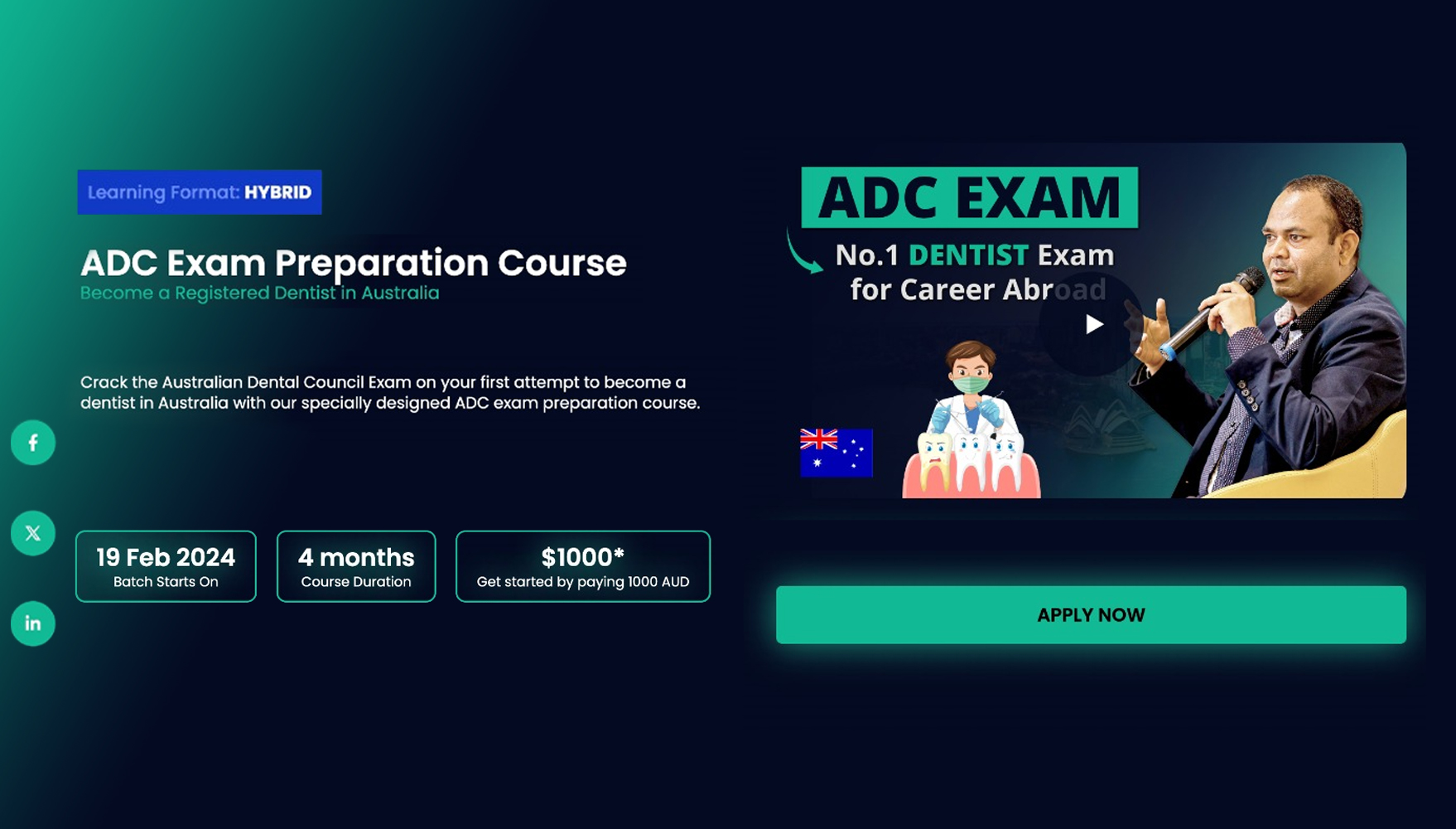 ADC preparation course by Academically
