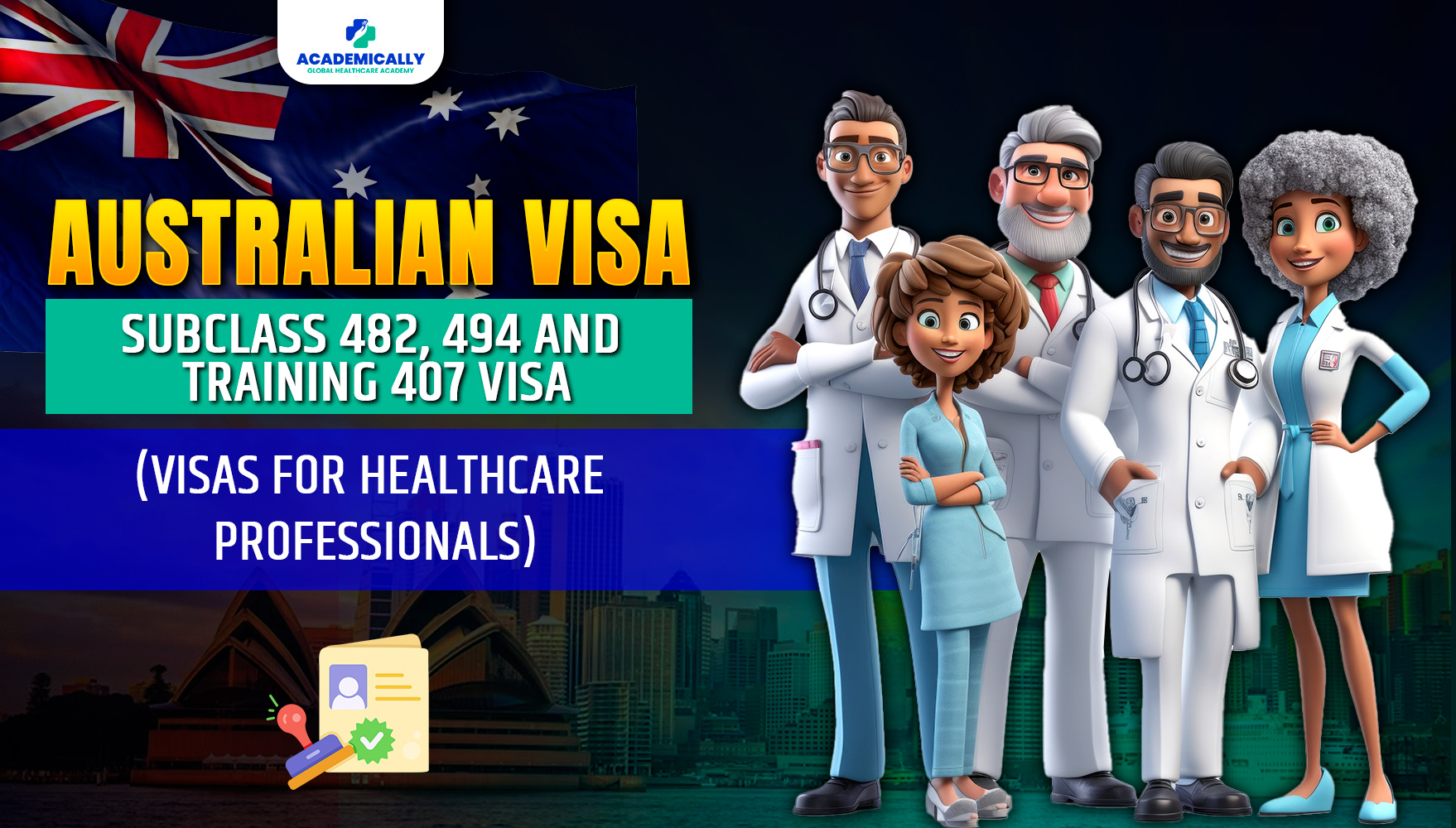 Healthcare Professionals Visa Subclass for Australia