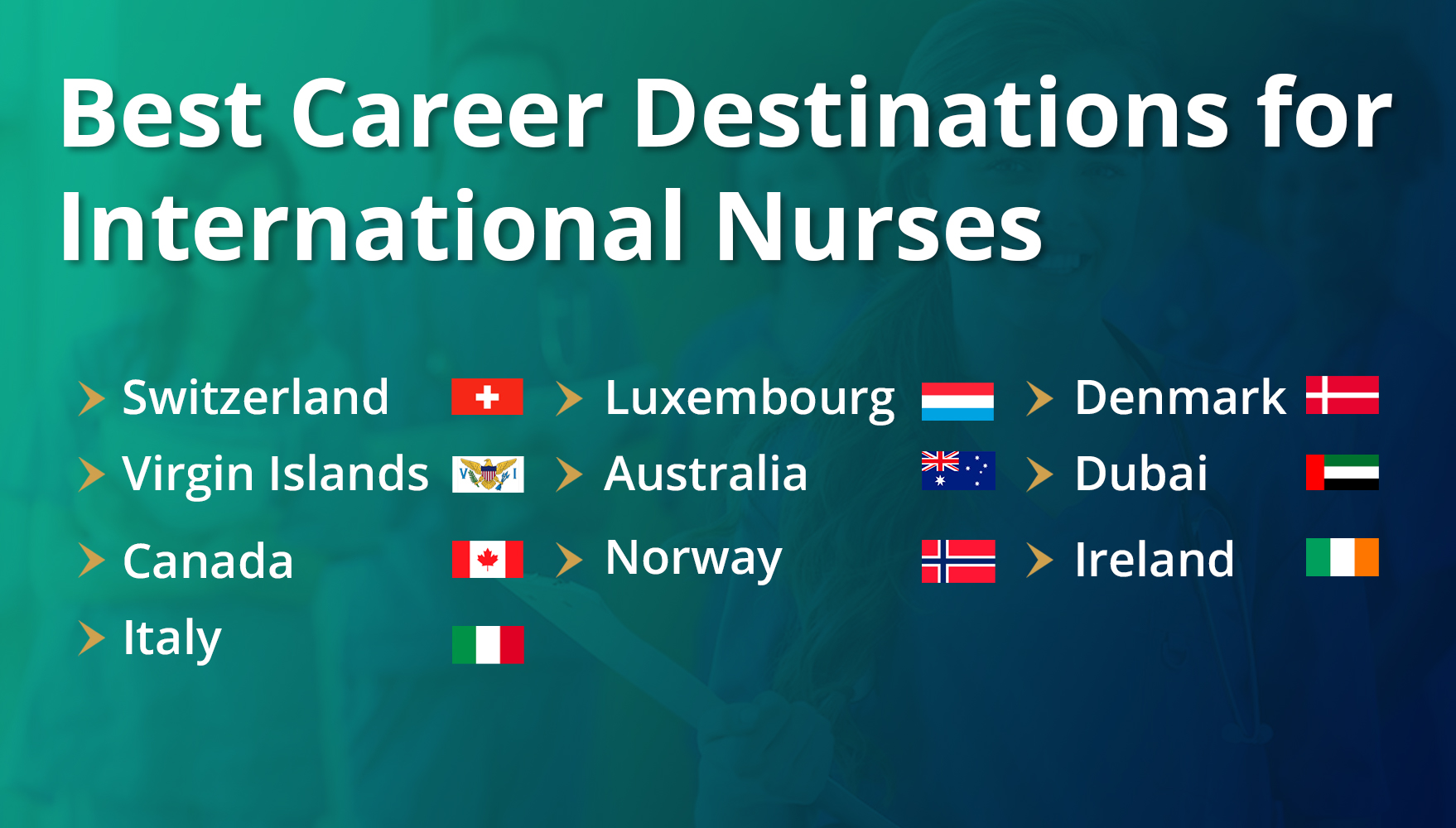 Highest-Paying Countries for Nurses